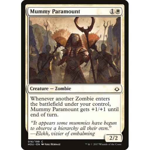 Hour of Devastation - 16 - Mummy Paramount - Common - W - Non-foil