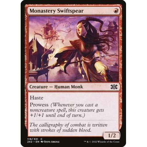 Double Masters 2022 - 119 - Monastery Swiftspear - Common - R - Non-foil