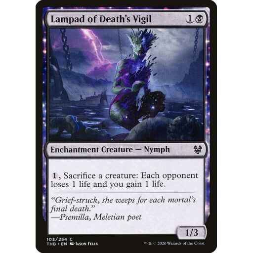 Theros Beyond Death - 103 - Lampad of Death's Vigil - Common - B - Non-foil