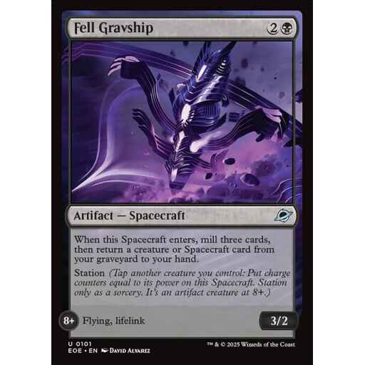 Edge of Eternities - 101 - Fell Gravship - Uncommon - B - Non-foil