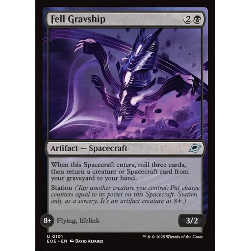 Edge of Eternities - 101 - Fell Gravship - Uncommon - B - Non-foil