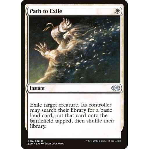 Double Masters - 25 - Path to Exile - Uncommon - W - Non-foil