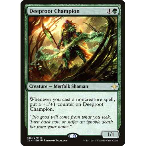 Ixalan - 185 - Deeproot Champion - Rare - G - Non-foil