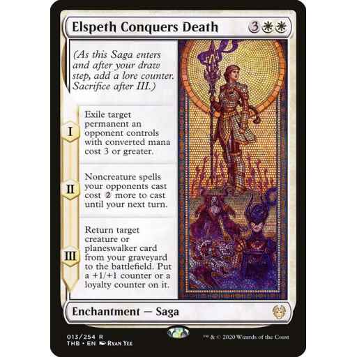 Theros Beyond Death - 13 - Elspeth Conquers Death - Rare - W - Non-foil