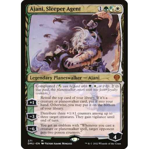 Dominaria United - 371 - Ajani, Sleeper Agent - Mythic - WG - Non-foil