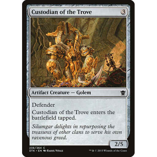 Dragons of Tarkir - 236 - Custodian of the Trove - Common - C - Non-foil