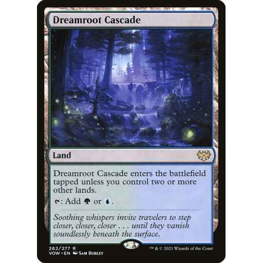 Innistrad: Crimson Vow - 262 - Dreamroot Cascade - Rare - C - Non-foil