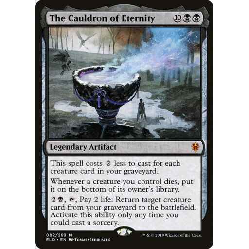 Throne of Eldraine - 82 - The Cauldron of Eternity - Mythic - B - Non-foil