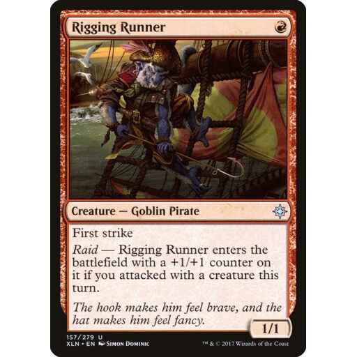 Ixalan - 157 - Rigging Runner - Uncommon - R - Non-foil