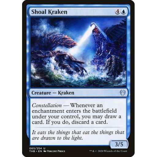 Theros Beyond Death - 65 - Shoal Kraken - Uncommon - U - Non-foil