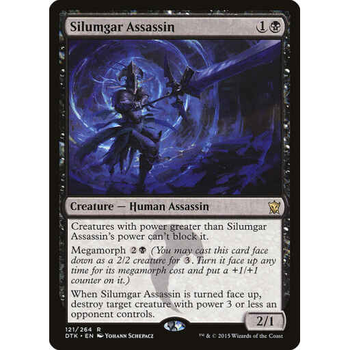 Dragons of Tarkir - 121 - Silumgar Assassin - Rare - B - Non-foil