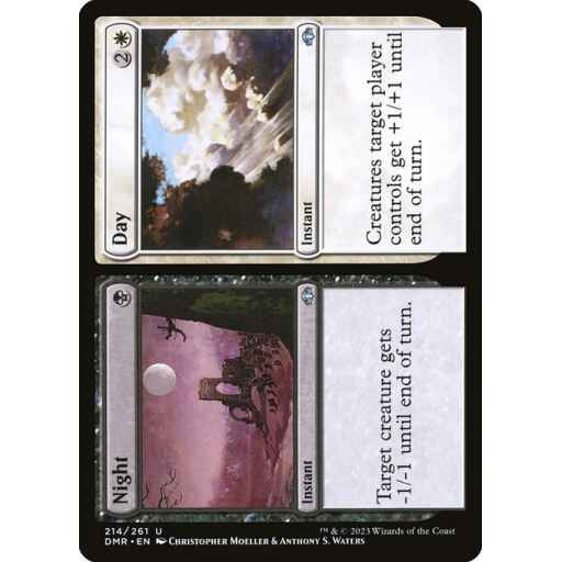 Dominaria Remastered - 214 - Night // Day - Uncommon - WB - Non-foil