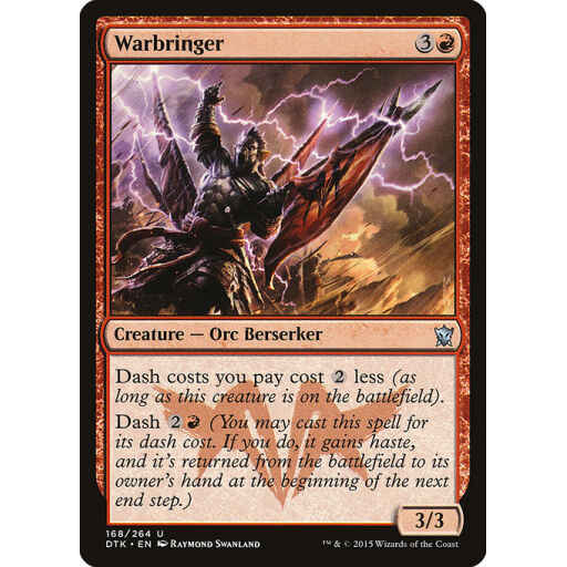 Dragons of Tarkir - 168 - Warbringer - Uncommon - R - Non-foil