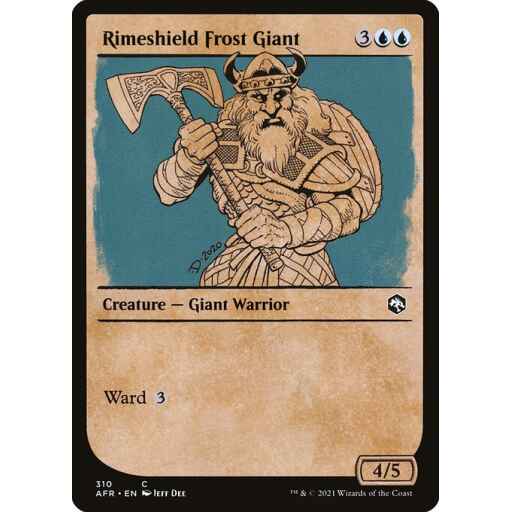 Adventures in the Forgotten Realms - 310 - Rimeshield Frost Giant - Common - U - Non-foil