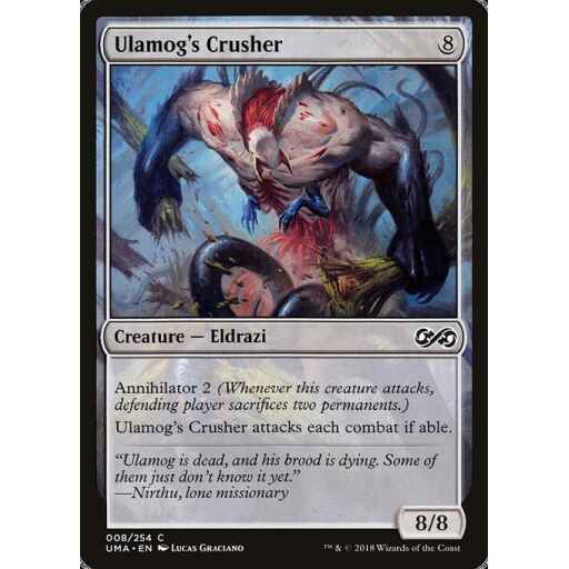 Ultimate Masters - 8 - Ulamog's Crusher - Common - C - Non-foil