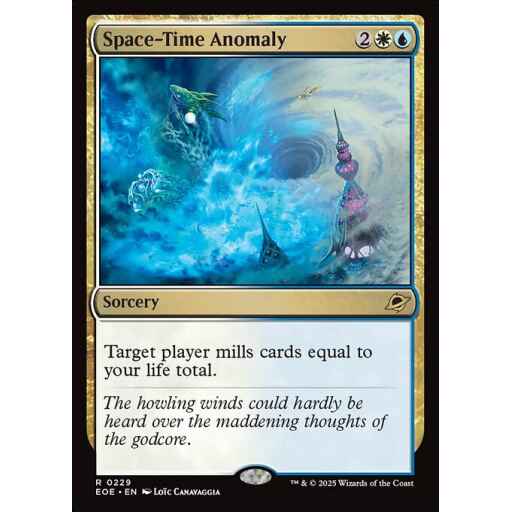 Edge of Eternities - 229 - Space-Time Anomaly - Rare - WU - Non-foil
