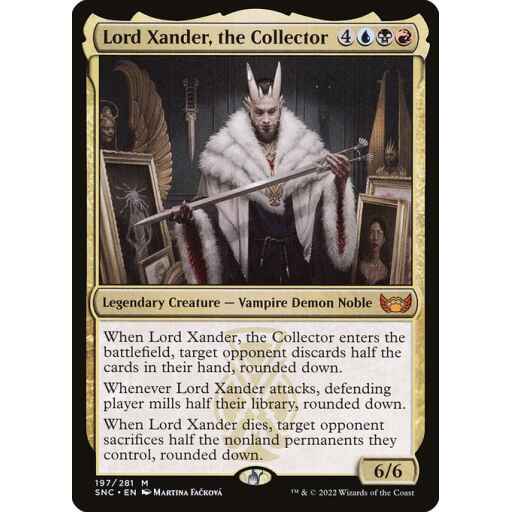 Streets of New Capenna - 197 - Lord Xander, the Collector - Mythic - Multi - Non-foil