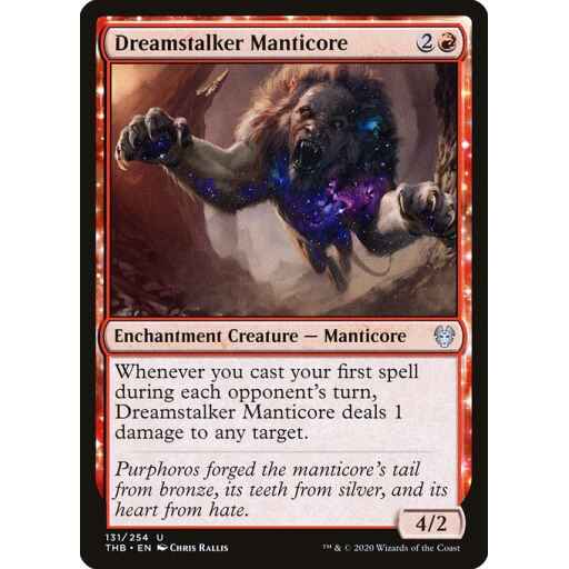 Theros Beyond Death - 131 - Dreamstalker Manticore - Uncommon - R - Non-foil