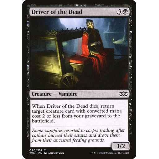 Double Masters - 90 - Driver of the Dead - Common - B - Non-foil