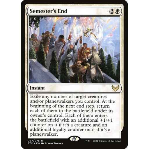 Strixhaven: School of Mages - 27 - Semester's End - Rare - W - Non-foil