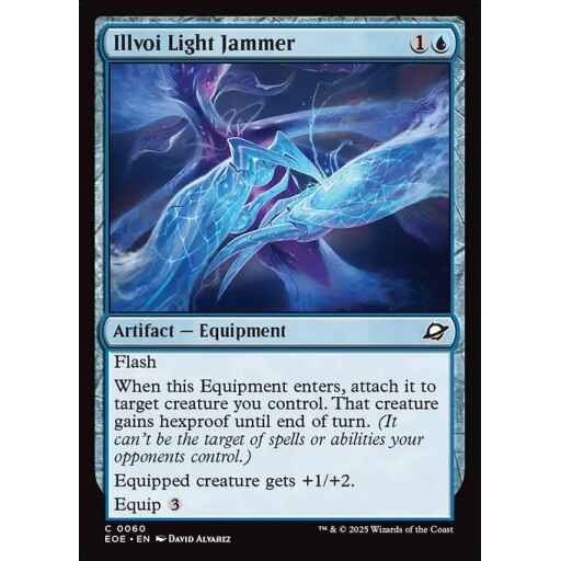 Edge of Eternities - 60 - Illvoi Light Jammer - Common - U - Foil