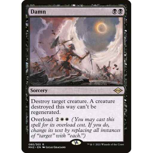 Modern Horizons 2 - 80 - Damn - Rare - B - Non-foil