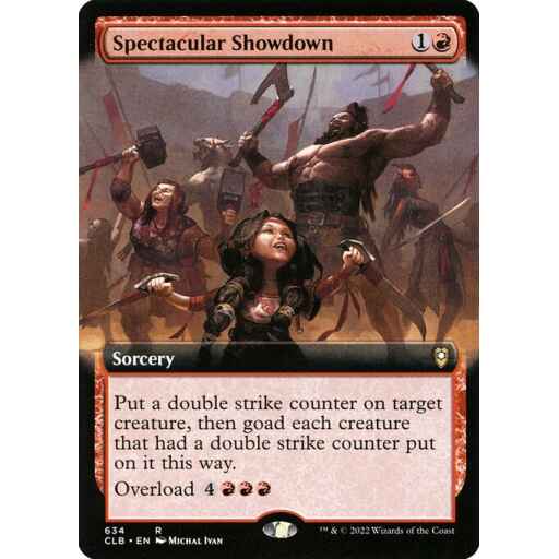 Commander Legends: Battle for Baldur's Gate - 634 - Spectacular Showdown - Rare - R - Non-foil