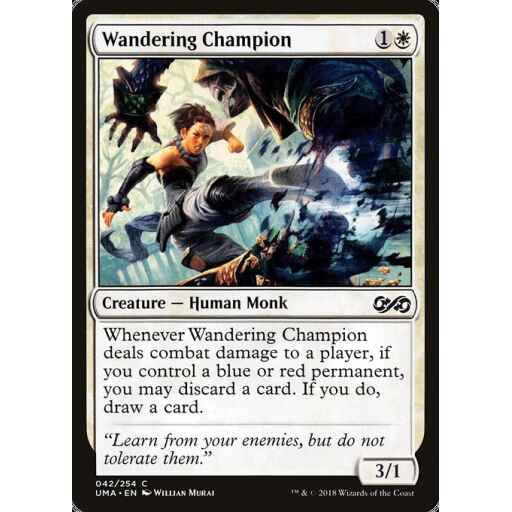 Ultimate Masters - 42 - Wandering Champion - Common - W - Non-foil