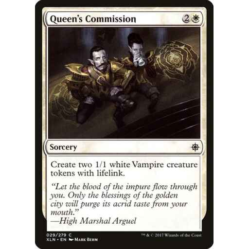 Ixalan - 29 - Queen's Commission - Common - W - Non-foil