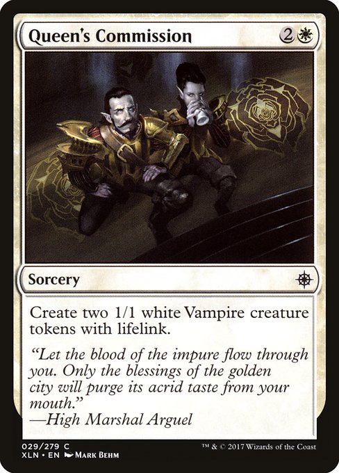 Ixalan - 29 - Queen's Commission - Common - W - Non-foil
