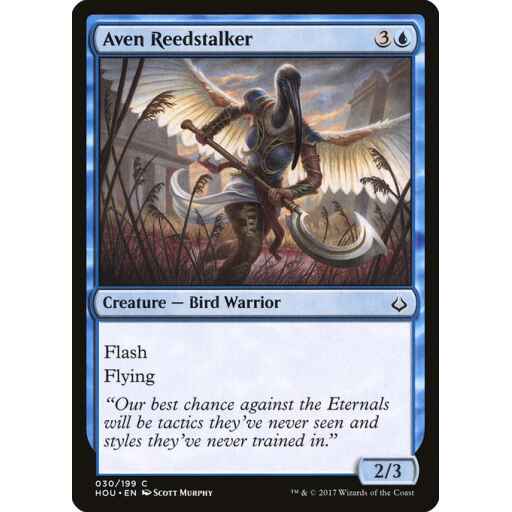 Hour of Devastation - 30 - Aven Reedstalker - Common - U - Non-foil