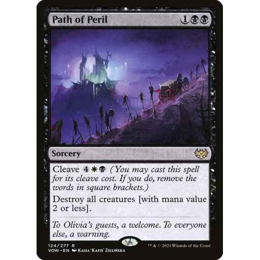 Innistrad: Crimson Vow - 124 - Path of Peril - Rare - B - Non-foil
