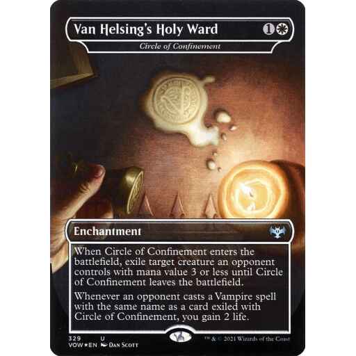 Innistrad: Crimson Vow - 329 - Circle of Confinement - Uncommon - W - Non-foil