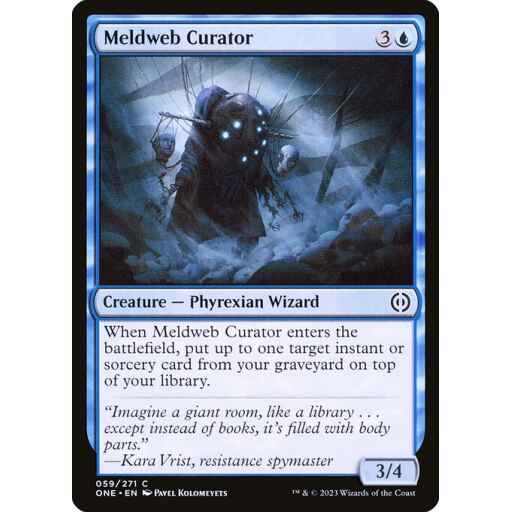 Phyrexia: All Will Be One - 59 - Meldweb Curator - Common - U - Non-foil