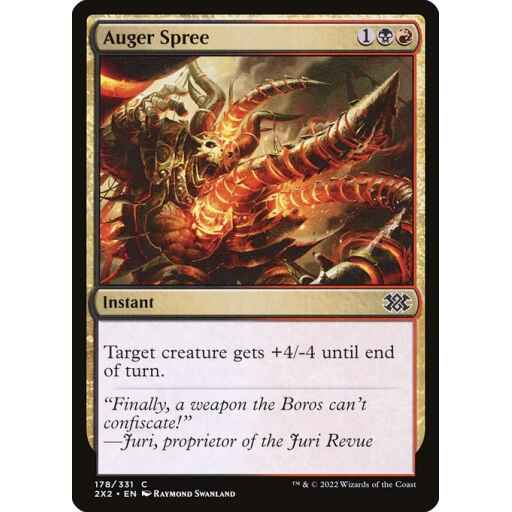Double Masters 2022 - 178 - Auger Spree - Common - BR - Non-foil