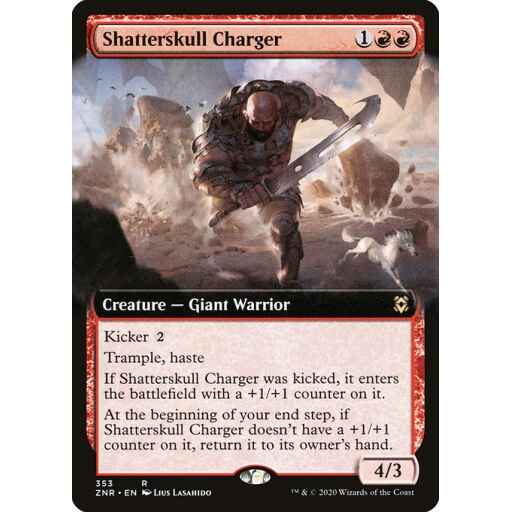 Zendikar Rising - 353 - Shatterskull Charger - Rare - R - Non-foil