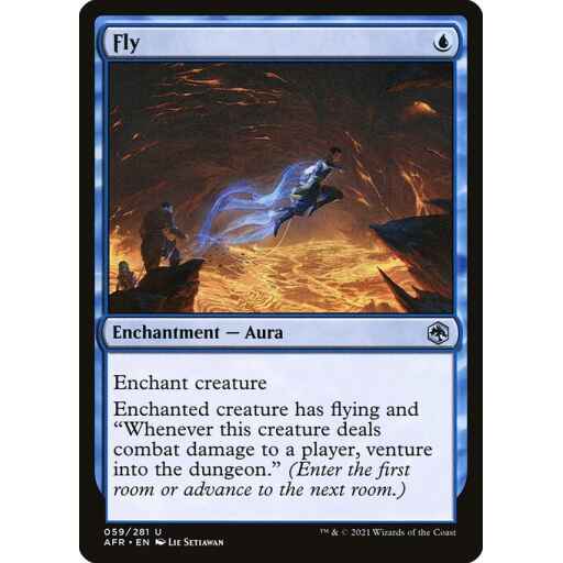 Adventures in the Forgotten Realms - 59 - Fly - Uncommon - U - Non-foil