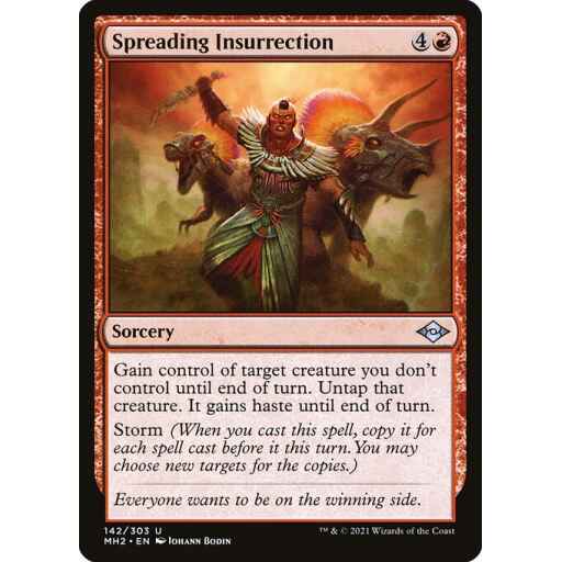 Modern Horizons 2 - 142 - Spreading Insurrection - Uncommon - R - Non-foil