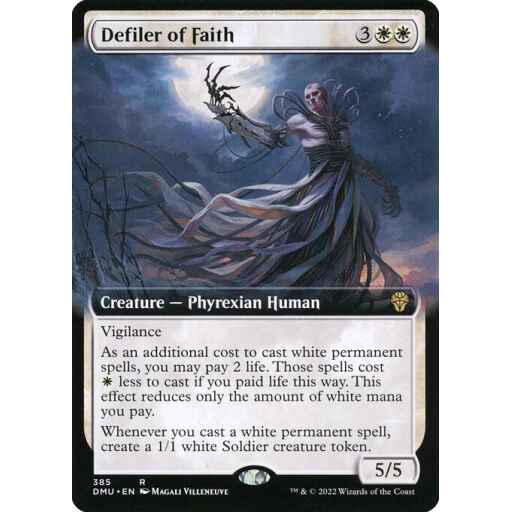 Dominaria United - 385 - Defiler of Faith - Rare - W - Non-foil