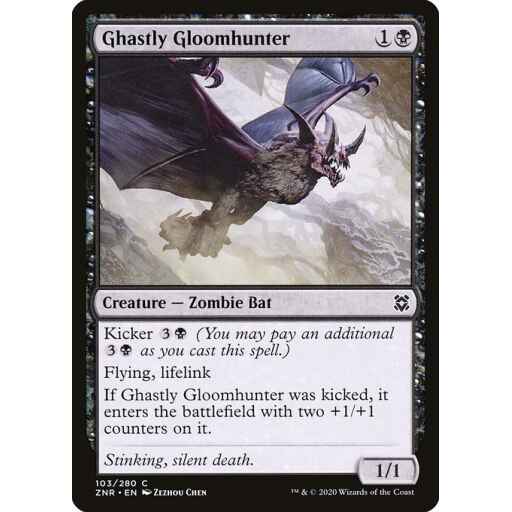 Zendikar Rising - 103 - Ghastly Gloomhunter - Common - B - Non-foil