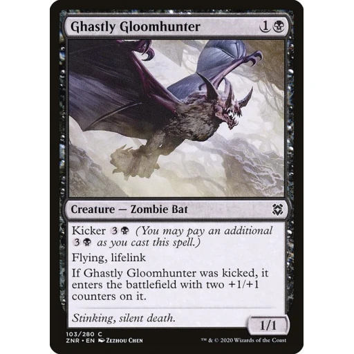 Zendikar Rising - 103 - Ghastly Gloomhunter - Common - B - Non-foil