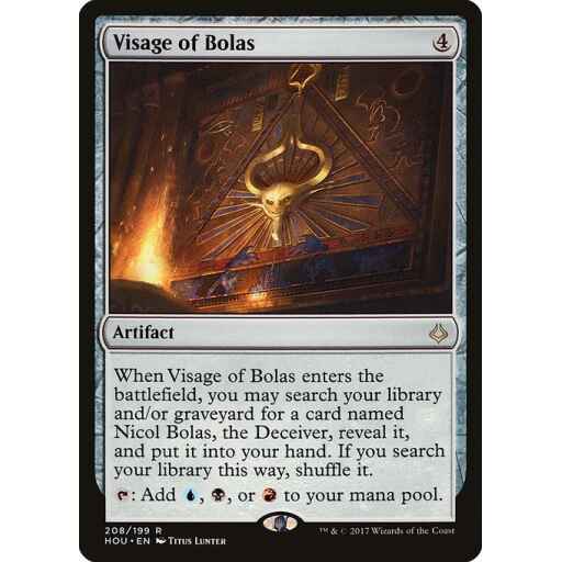 Hour of Devastation - 208 - Visage of Bolas - Rare - C - Non-foil