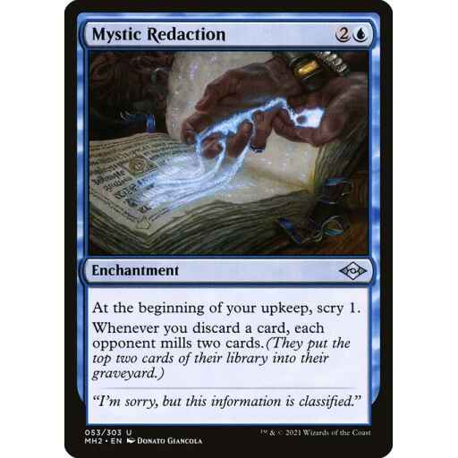 Modern Horizons 2 - 53 - Mystic Redaction - Uncommon - U - Non-foil