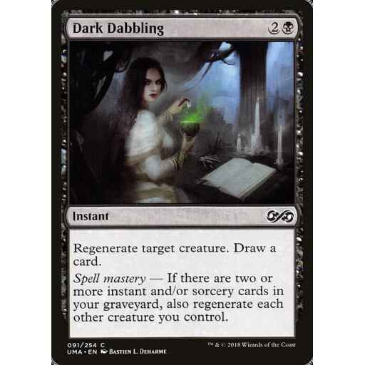 Ultimate Masters - 91 - Dark Dabbling - Common - B - Non-foil
