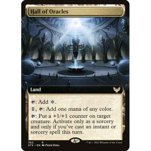 Strixhaven: School of Mages - 362 - Hall of Oracles - Rare - C - Non-foil