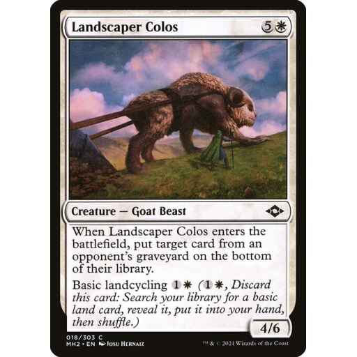 Modern Horizons 2 - 18 - Landscaper Colos - Common - W - Non-foil
