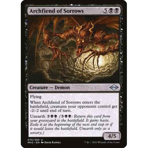 Modern Horizons 2 - 74 - Archfiend of Sorrows - Uncommon - B - Non-foil