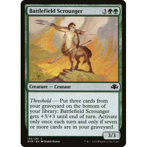 Dominaria Remastered - 150 - Battlefield Scrounger - Common - G - Non-foil