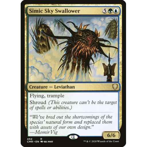 Commander Legends - 452 - Simic Sky Swallower - Rare - UG - Non-foil