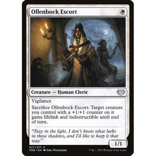 Innistrad: Crimson Vow - 27 - Ollenbock Escort - Uncommon - W - Non-foil